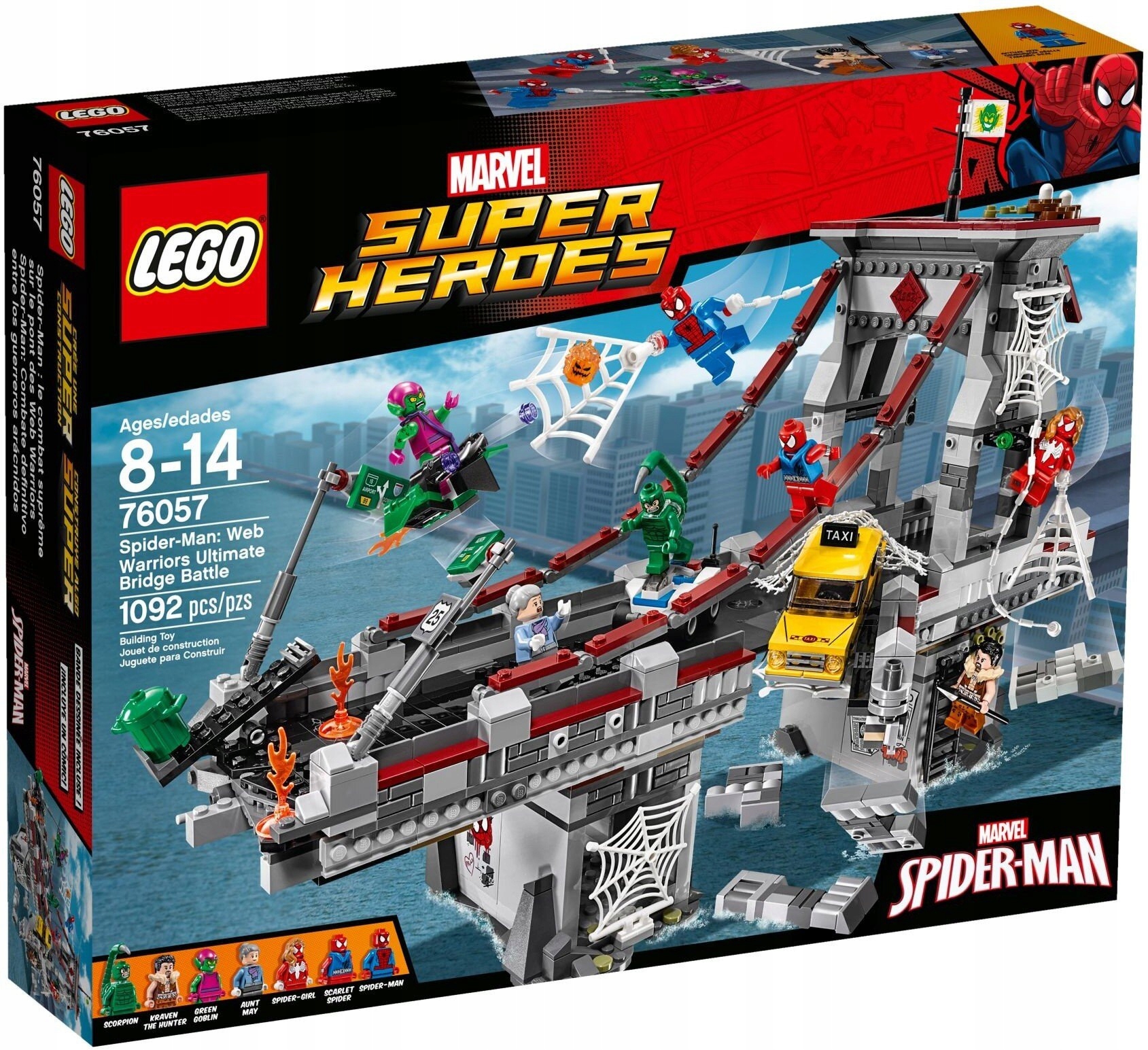 Lego Heroes 76057 Spiderman Pavoučí bojovník Nové