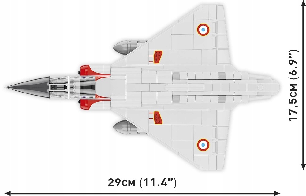 B160 KLOCKI COBI 5826 MIRAGE IIIC VER.2 Rodzaj zestaw