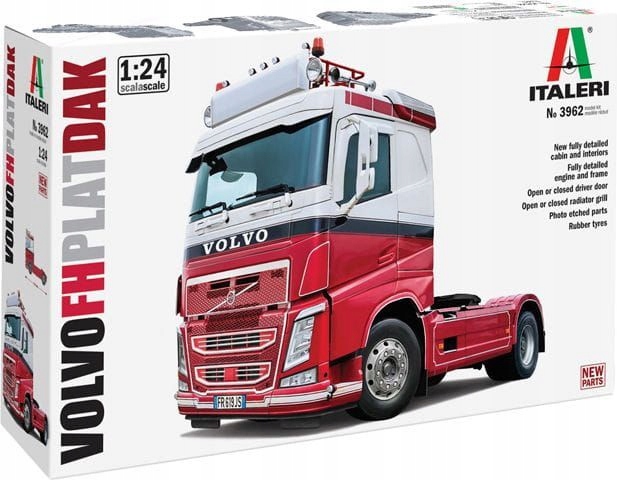 Volvo Fh Plat Dak 1:24 Italeri 3962