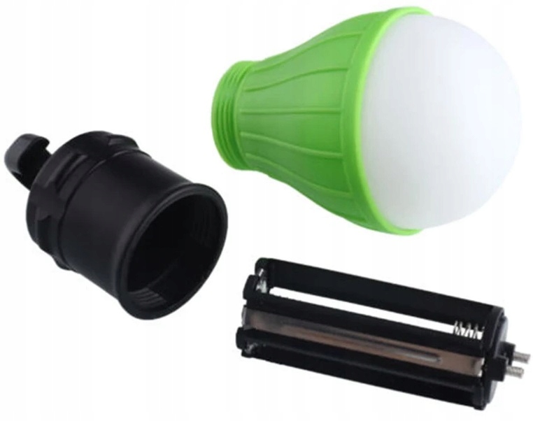 LAMPKA ŻARÓWKA LED WISZĄCA HAK NAMIOT CAMPING KEMPING BIWAK NA BATERIE Kolor dominujący wielokolorowy