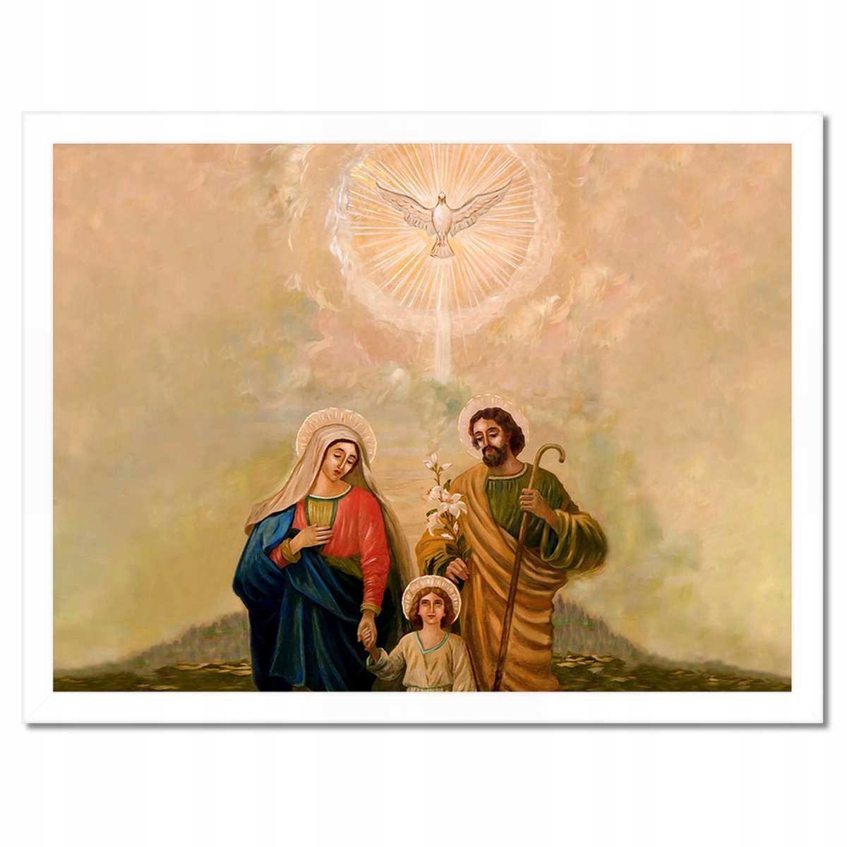Plakáty v rámu 40x30 Svatá rodina Josef Maria