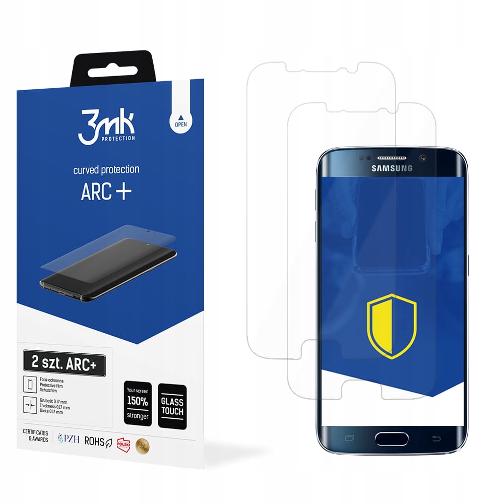 

2szt 3mk Arc+ Folia Ochronna do Galaxy S6 Edge