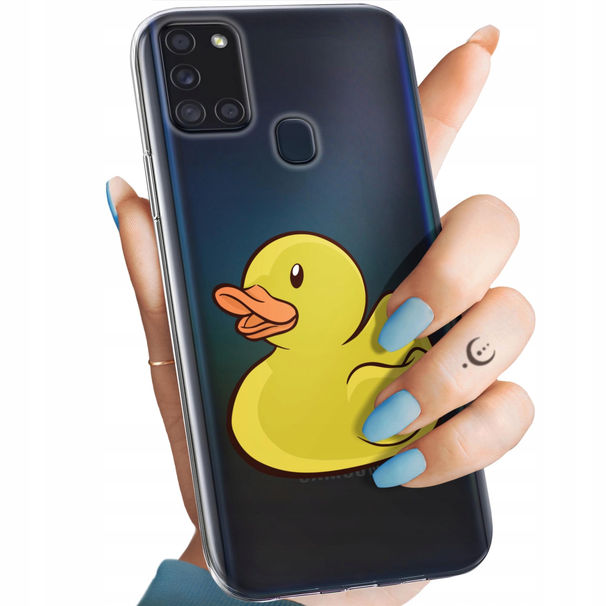 Etui Do Samsung Galaxy A21S Bez Tła Naklejki Sticker Obudowa Case