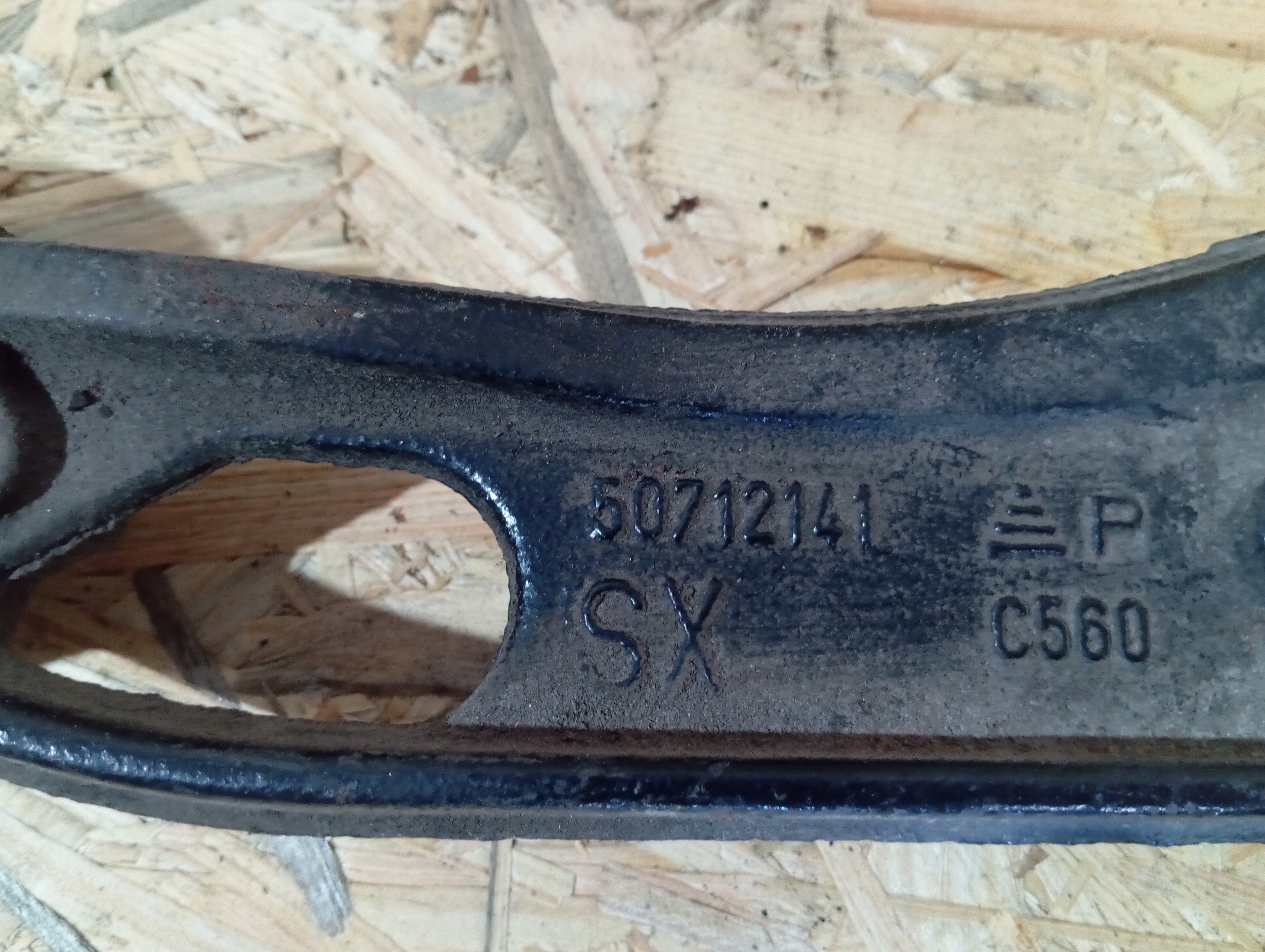 arm front left FIAT DUCATO III Citroen JUMPER 50712141