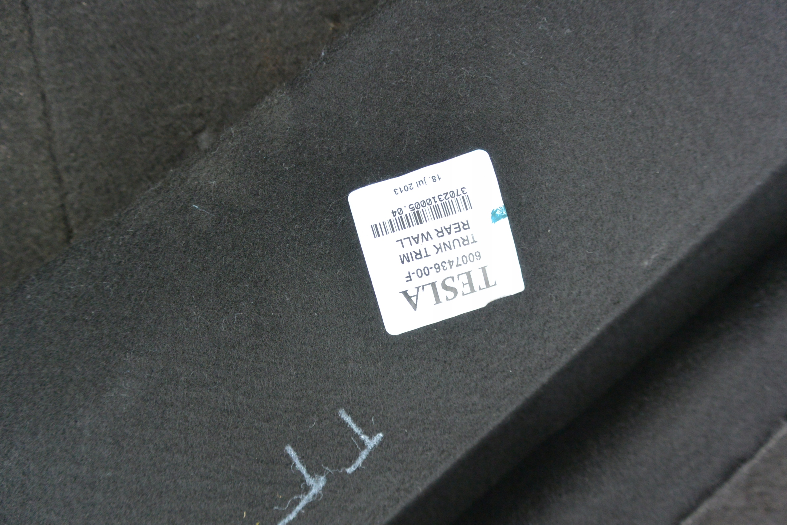 cover upholstery boot TESLA MODEL S 12-16