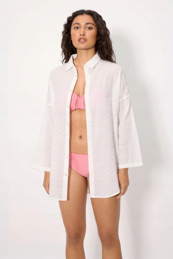 Ysabel Mora Jasmine blanco košile XXL