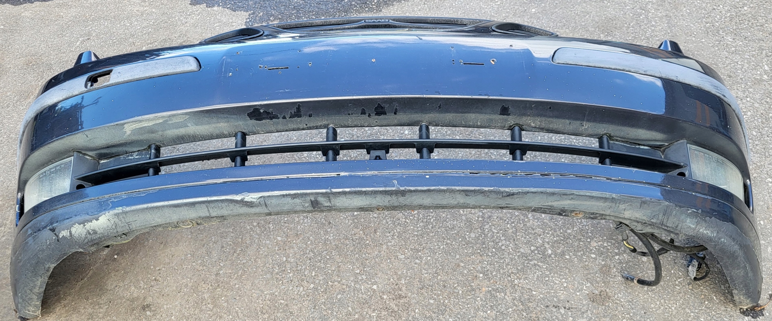 Frontstoßstange komplet Spritzdüsen lichte Nebelscheinwerfer Sensor SAAB 93 9-3 II 2 OE