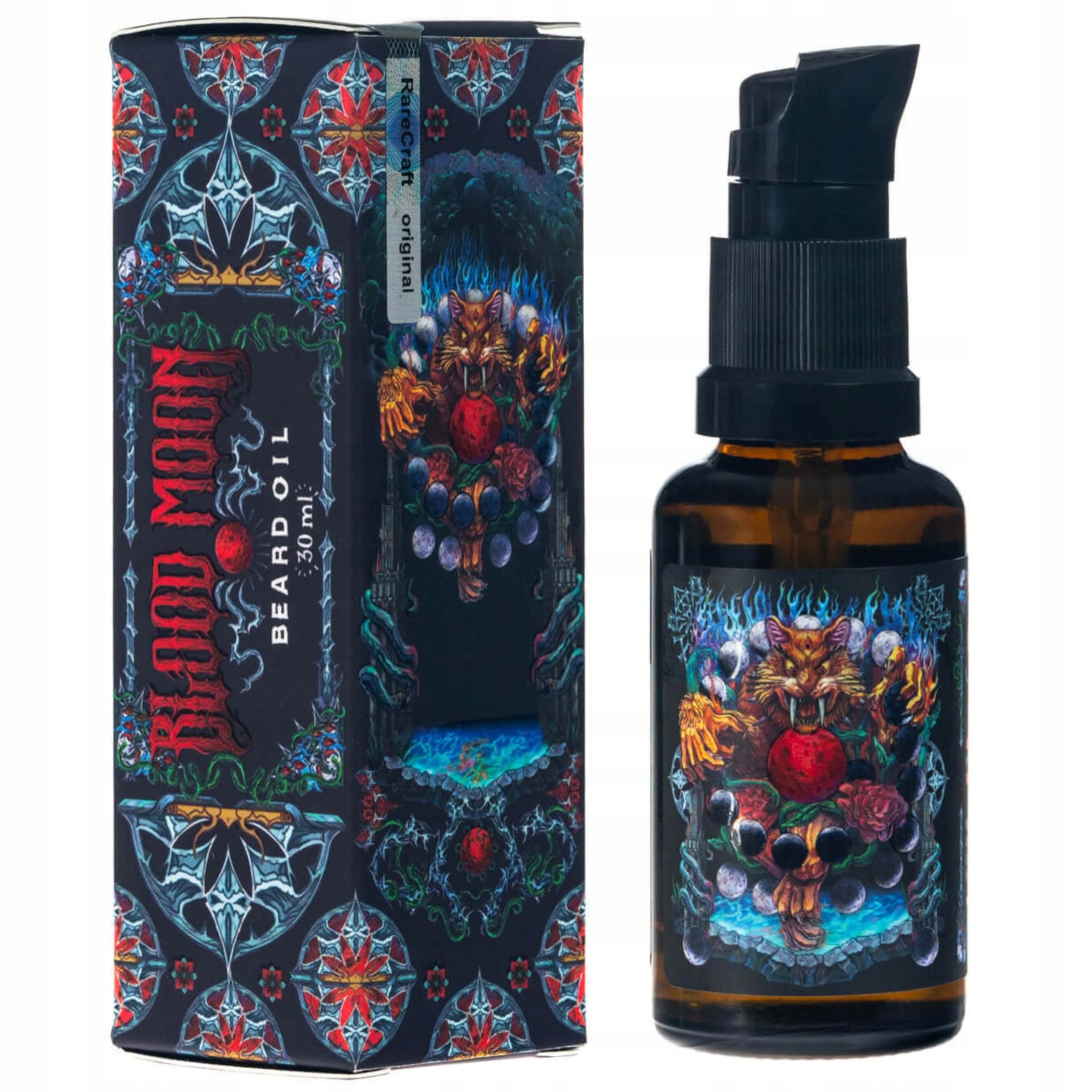 RareCraft Beard Oil Blood Moon olejek do brody 30ml