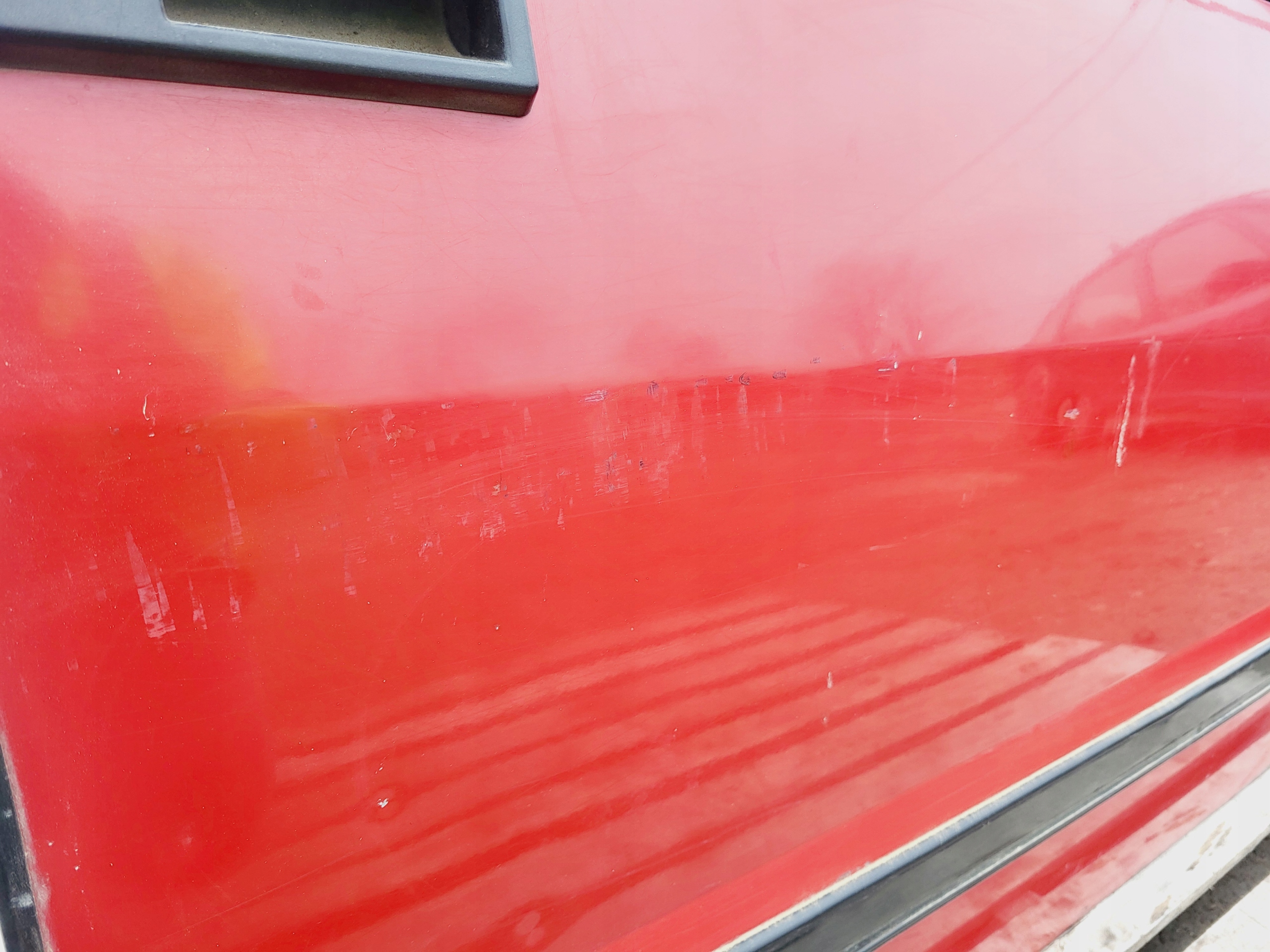 door front right right front FIAT CINQUECENTO red