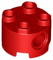 

Lego 17485 Czerwony 2x2 z otworami 1szt Nowy