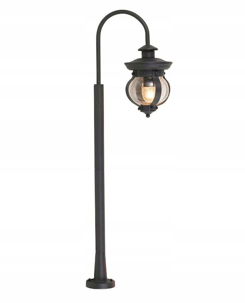 Stojaca Záhradná Lampa S Osvetľovacím Stĺpikom 108 cm Lindby Farley 230V IP44