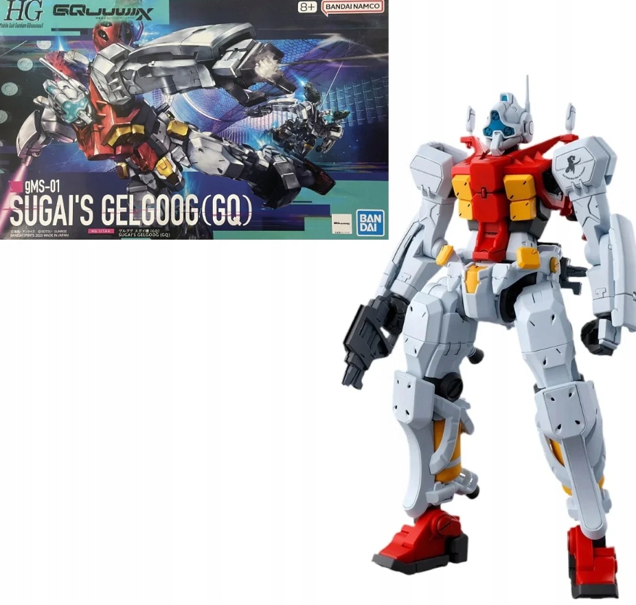 Gundam Hg 1/144 GQuuuuuX Sugai's Gelgoog (gq) Model Kit
