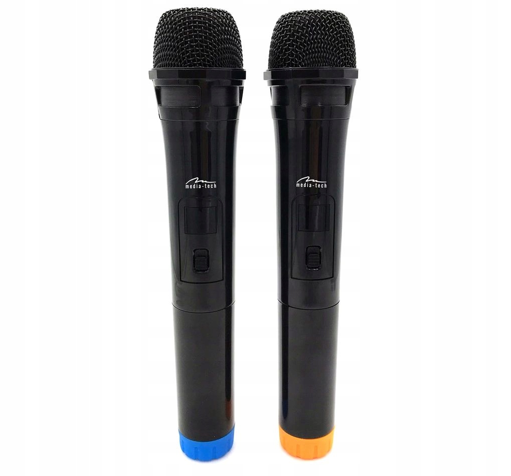 ZESTAW 2 MIKROFONY BEZPRZEWODOWE KARAOKE DZIECI Model Accent PRO MT395