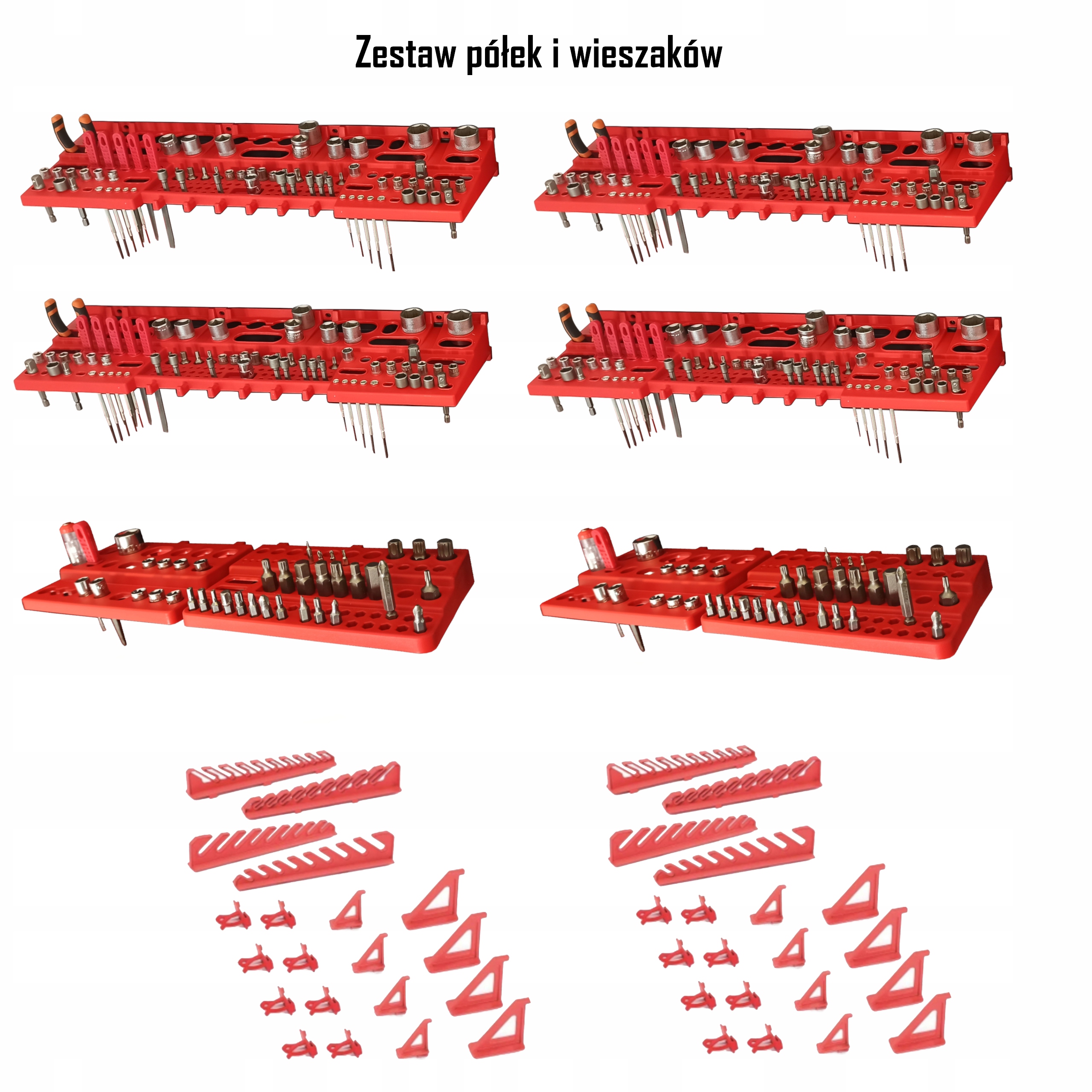 Tablica ścianka warsztatowa 173x78 CM 28 KUWET Rodzaj organizer otwarty