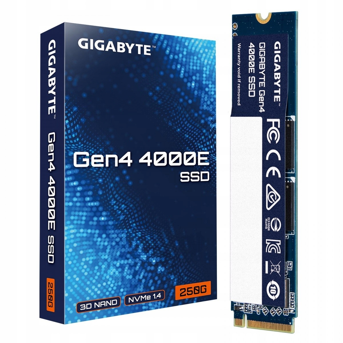 Gigabyte Ssd disk NVMe 1.4 Gen4 250GB M.2 2280 3500/1800MB/s