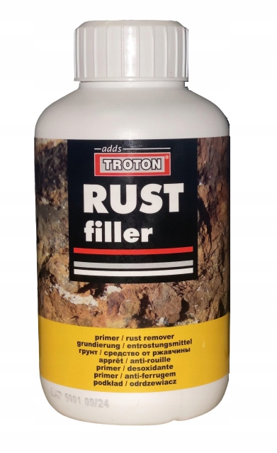 

Odrdzewiacz z podkładem Troton Rust filler 250ml