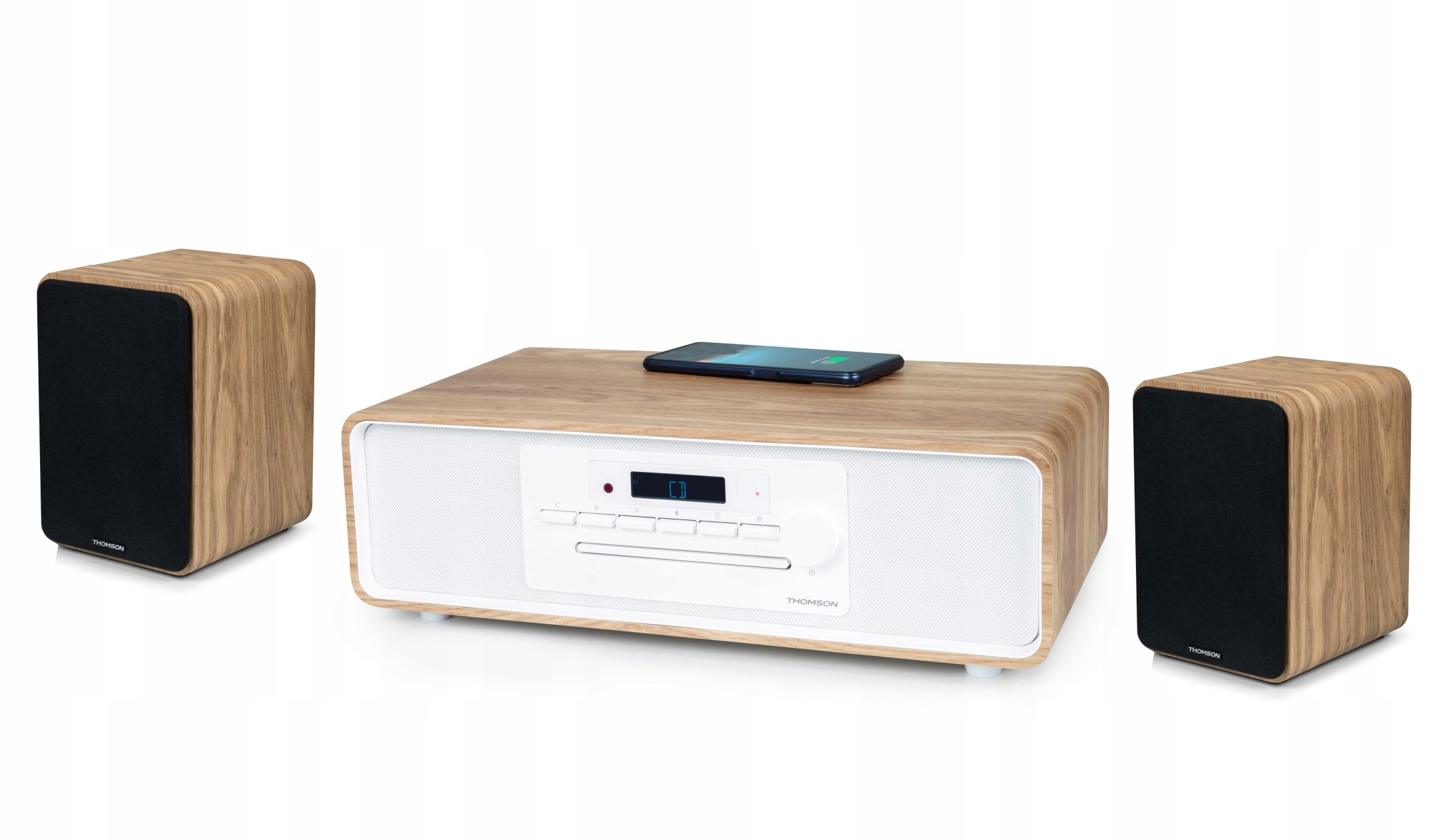 Audio súprava Thomson MIC301IBT WS602DUO s Fm rádiom CD/MP3/USB a Bluetooth