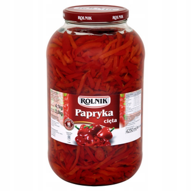 Levně Řezaná paprika Rolník 4250 ml