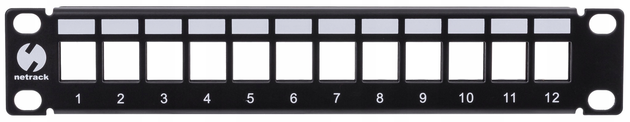 Netrack patch panel keystone 10