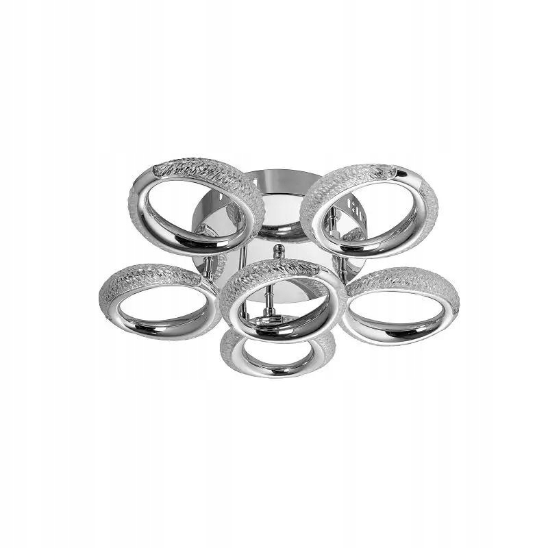 Velký chromový stropní svítidlo kola lesklý do 6 l Led kuchyně nad pracovní desku jídelní stůl