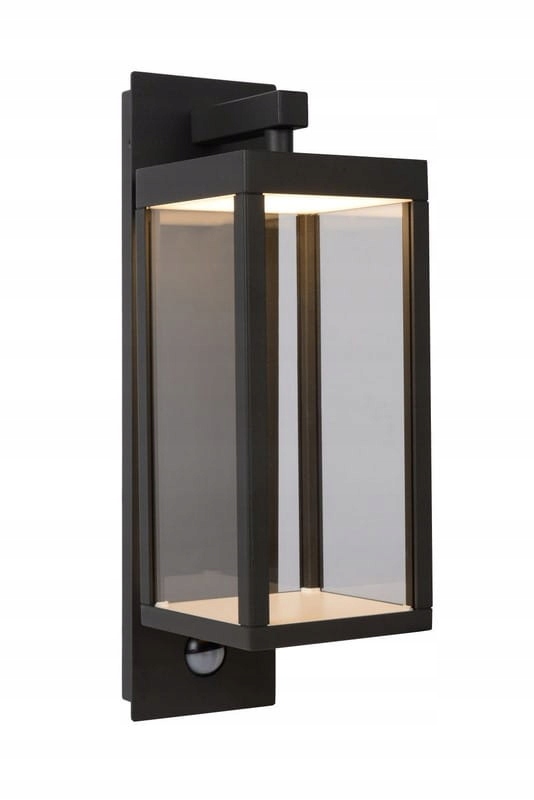 Vonkajšia nástenná Led lampa 15W IP54 antracit Lucide Clairette