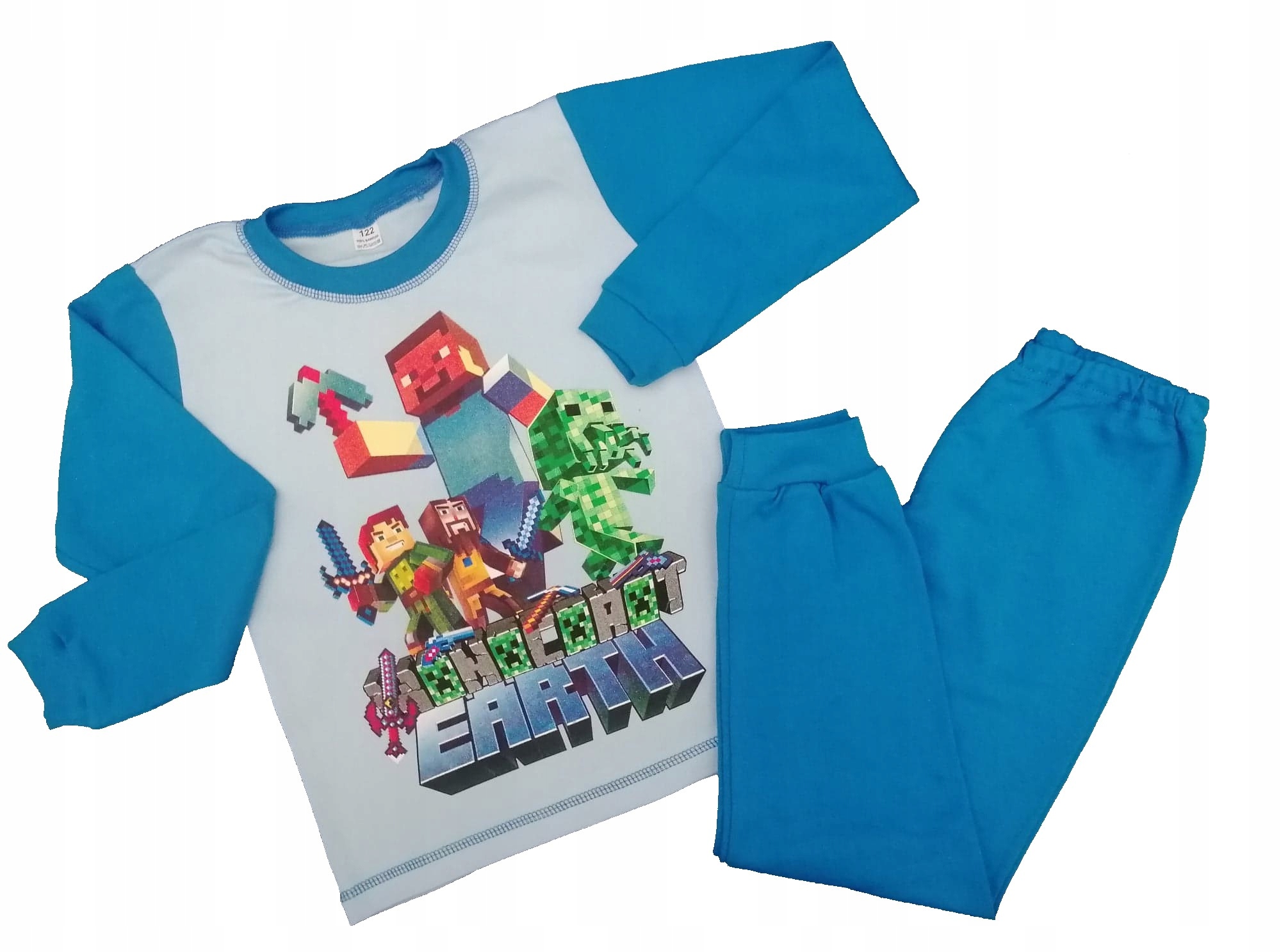 Пижама для мальчика Minecraft Earth