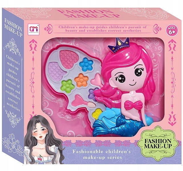 ZESTAW DO MALOWANIA MALOWIDŁA DO MAKIJAŻU SYRENKA