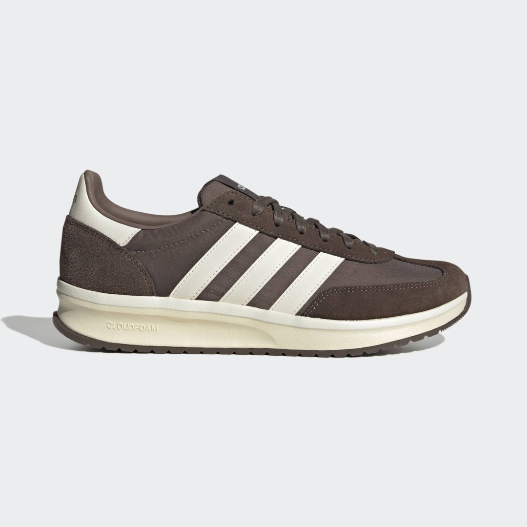 Adidas Run 70s 2.0 JR2385 pánské boty hnědé pohodlné klasické tenisky