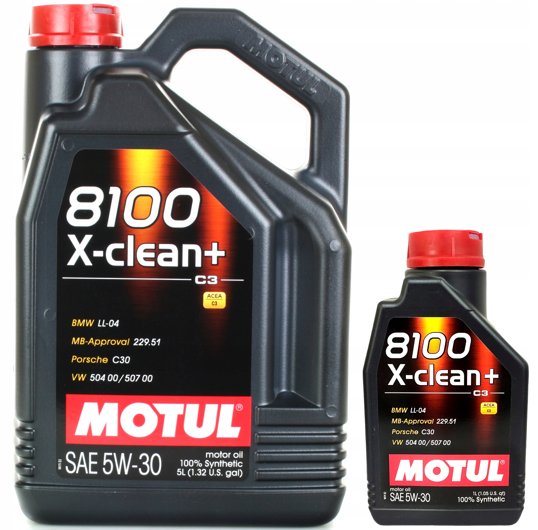 Olej Motul 8100 X-clean+ C+ 5W30 6L
