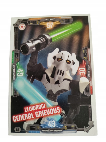Karta Lego Star Wars Seria 3 Numer 088