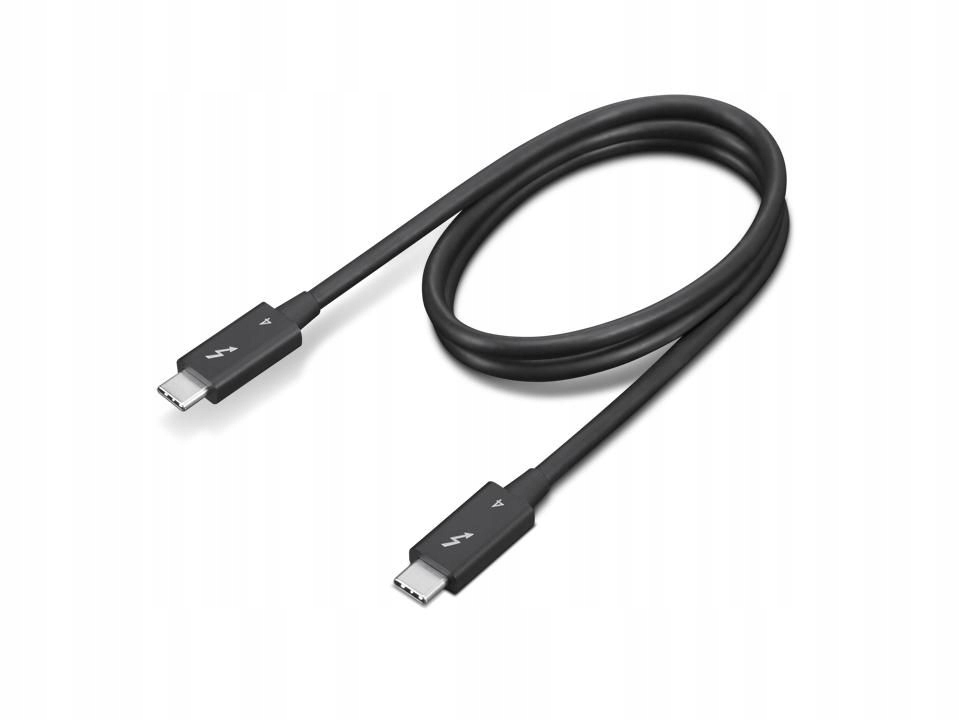 Kábel Lenovo Thunderbolt 0.7 m 40 Gbit/s čierny 5M11H45882, 4X91K16968