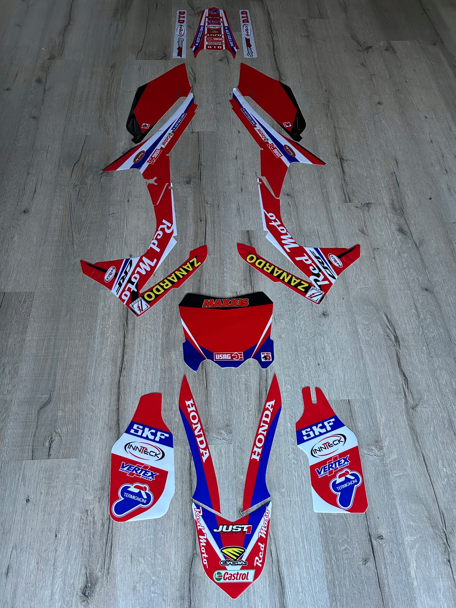 Honda Crf 250 450 R 14-17 Dýha Zanardo z Italie Cubamoto