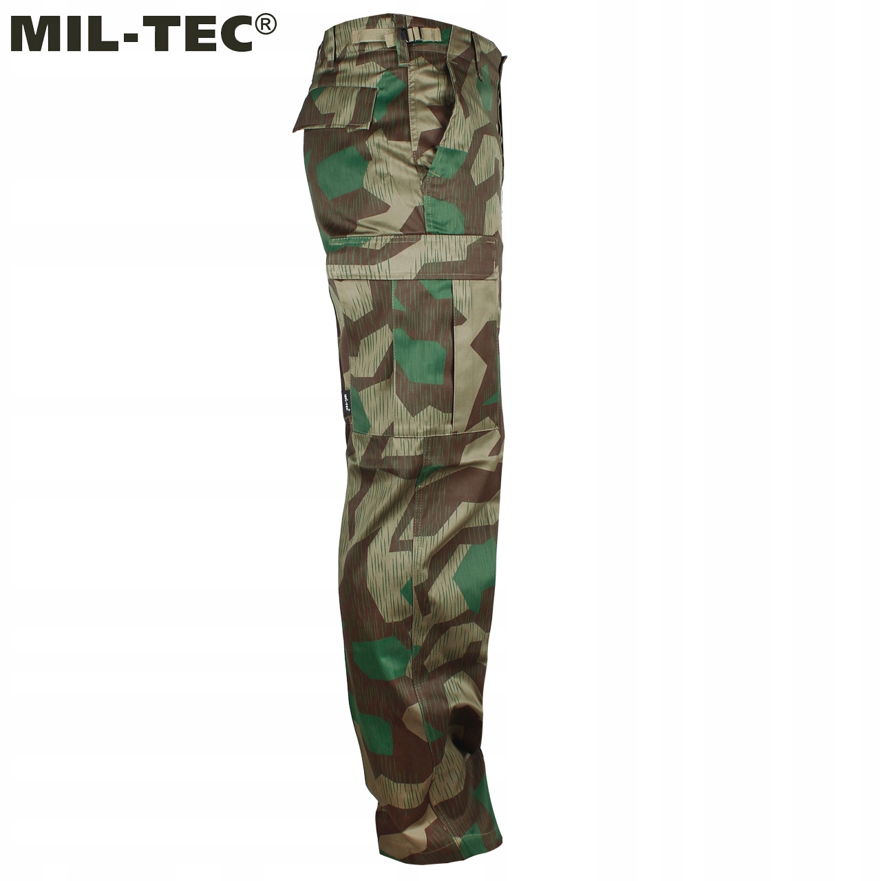 Spodnie bojówki wojskowe taktyczne Mil-Tec US Ranger BDU Splinter Tarn XXL Fason bojówki