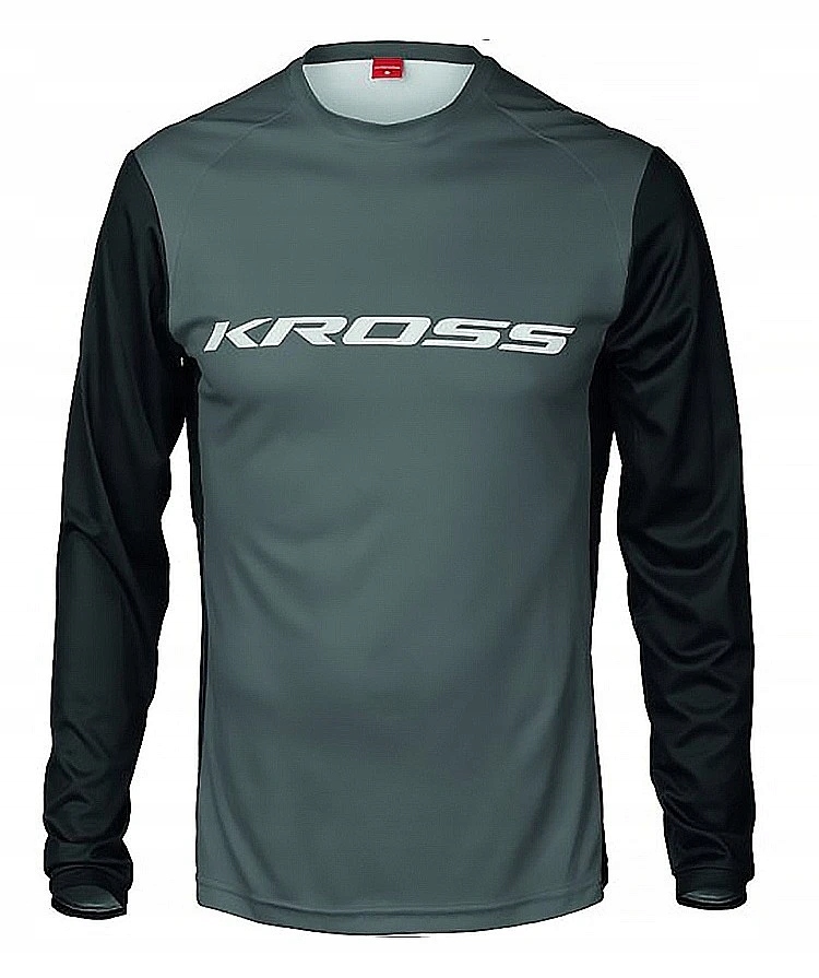koszulka kolarska Kross Hyde Ls Grey