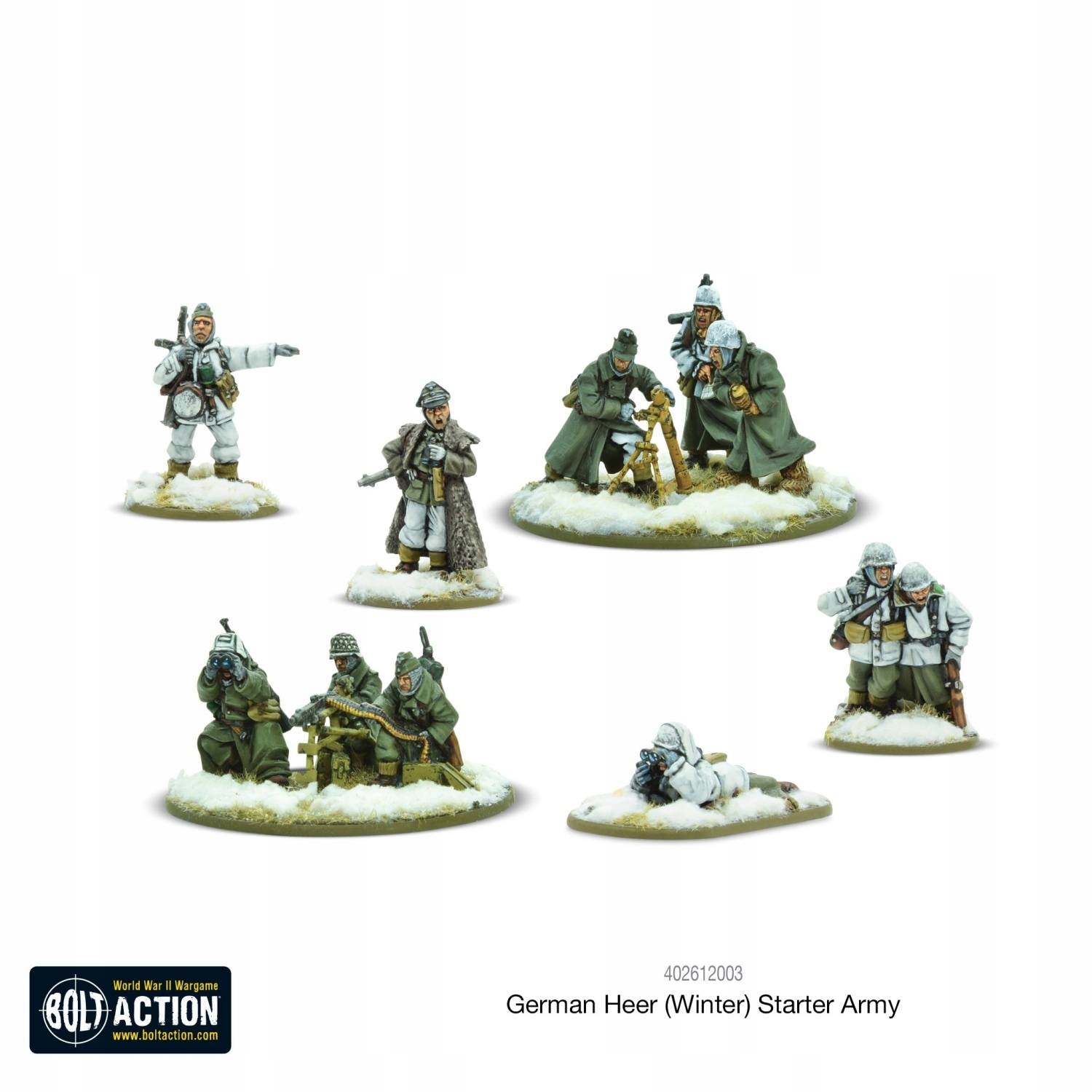 Bolt Action German Heer (Winter) Starter Army Wydawca Warlord games