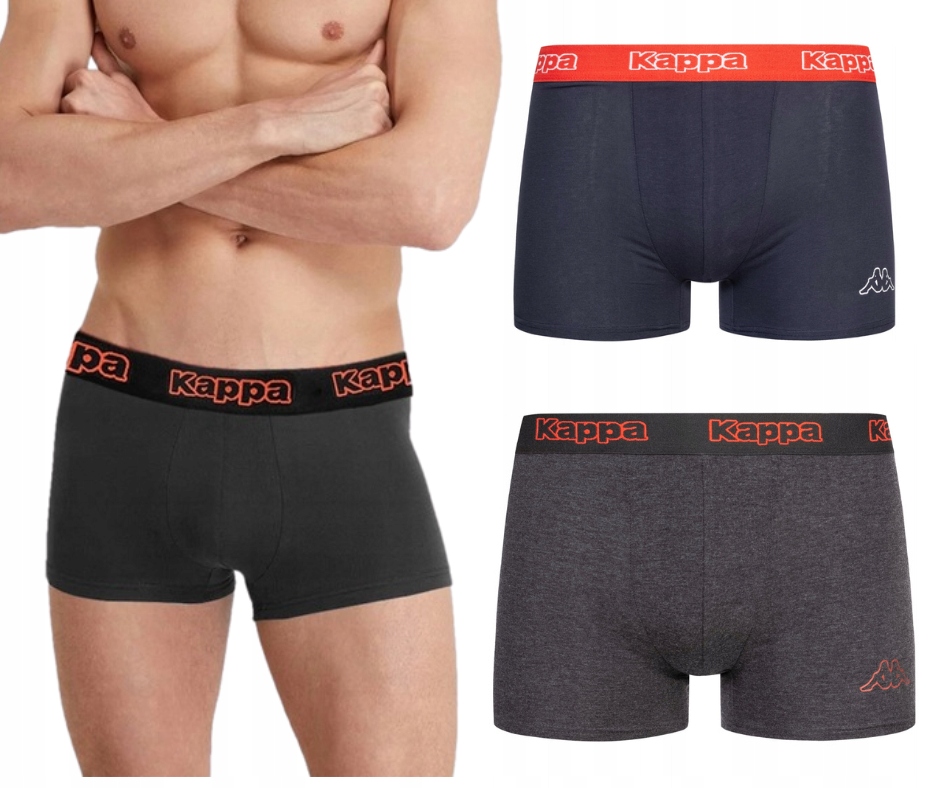 BOKSERKI 2-PACK GREYDKM-BLUEINTENSE KAPPA S