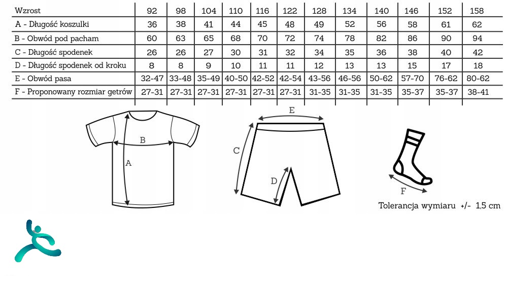 STRÓJ / KOMPLET PIŁKARSKI NEYMAR JR. BRAZYLIA rozm. 128 cm Marka Inna marka
