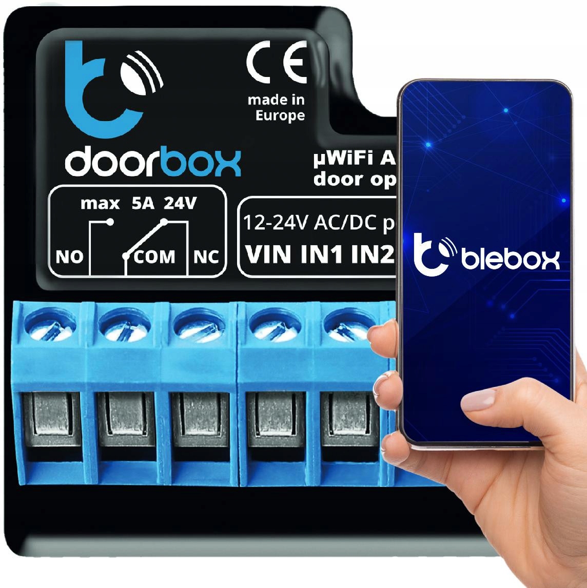 Modul ovládání dveří doorboxu Blebox