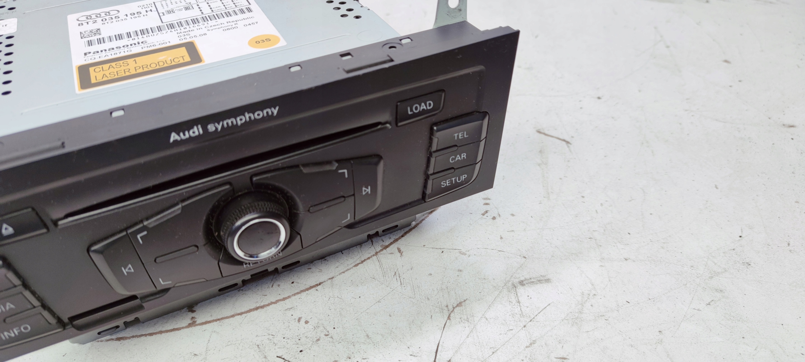 RADIO AUDI SYMPHONY CD AUDI A4 B8 A5 Q5 8T2035195H