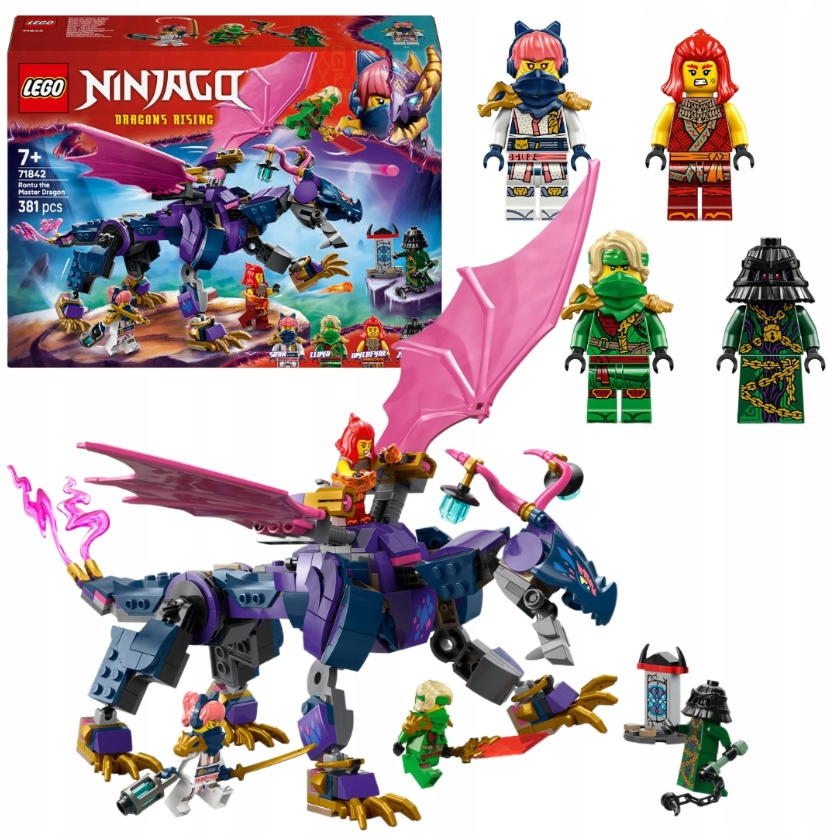 Lego Ninjago Smoczy Mistrz Rontu Wladca Smokow Smok Dla Dziecka