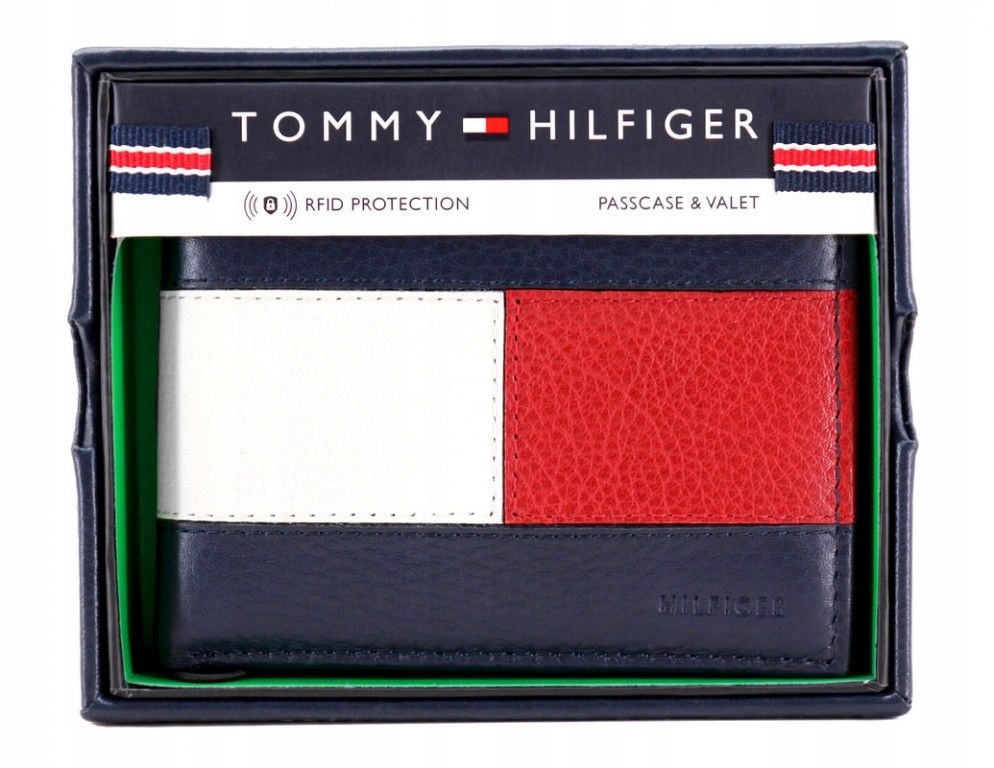 

Portfel Skórzany Tommy Hilfiger Męski Damski Rfid