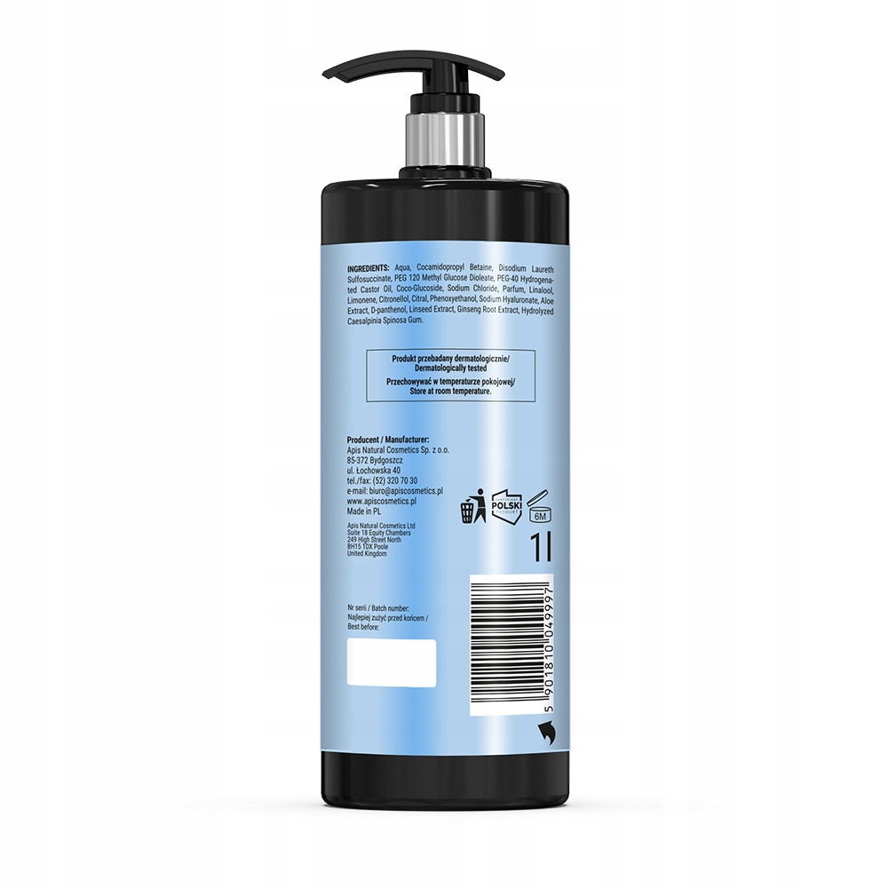 Apis Who's The Boss gel na mytí těla 3v1 1000 ml