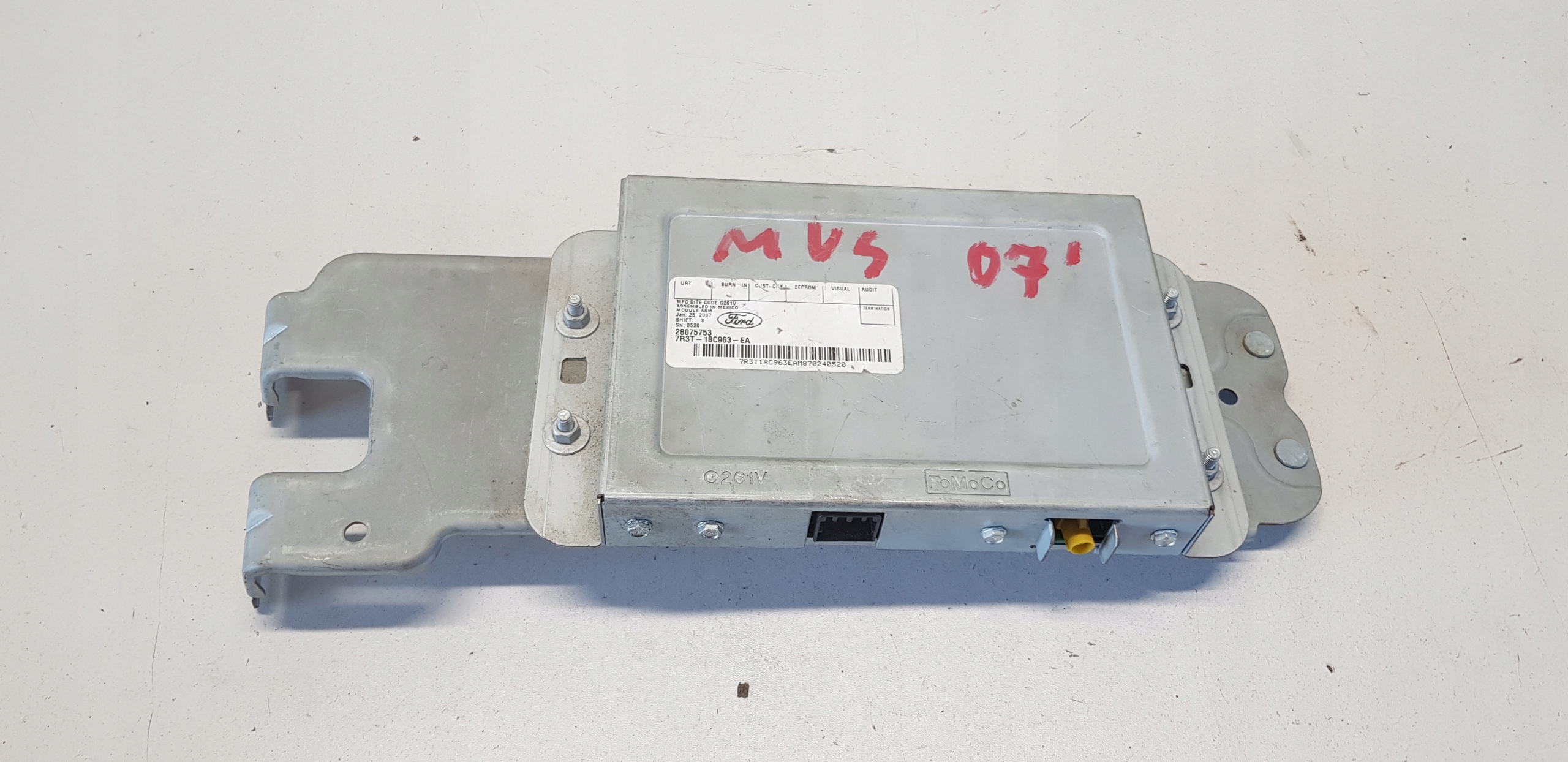 FORD MUSTANG 2005 2009 module control unit RADIA