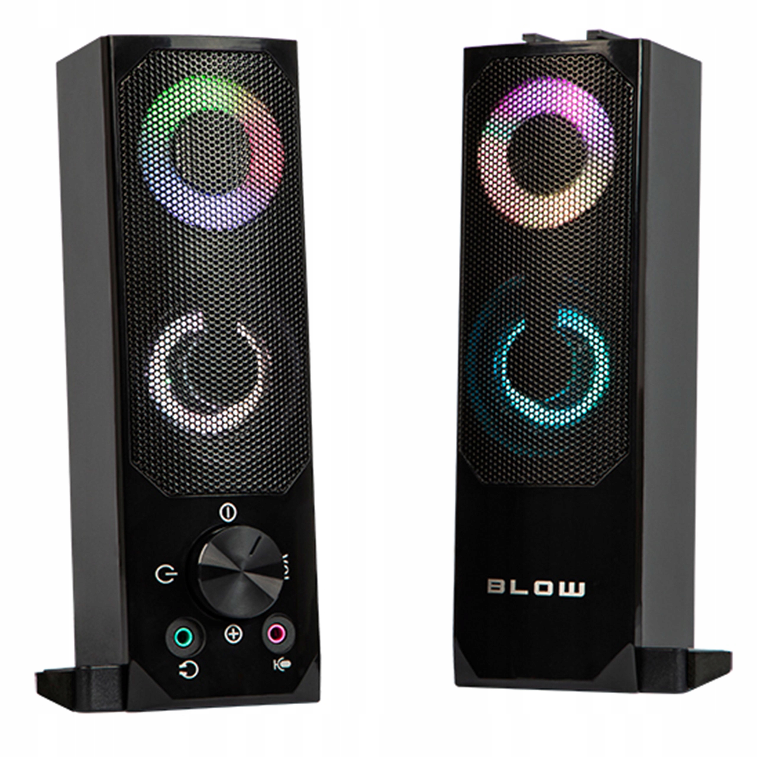 Zestaw głośników 2.0 Blow MS-28 6 W czarny