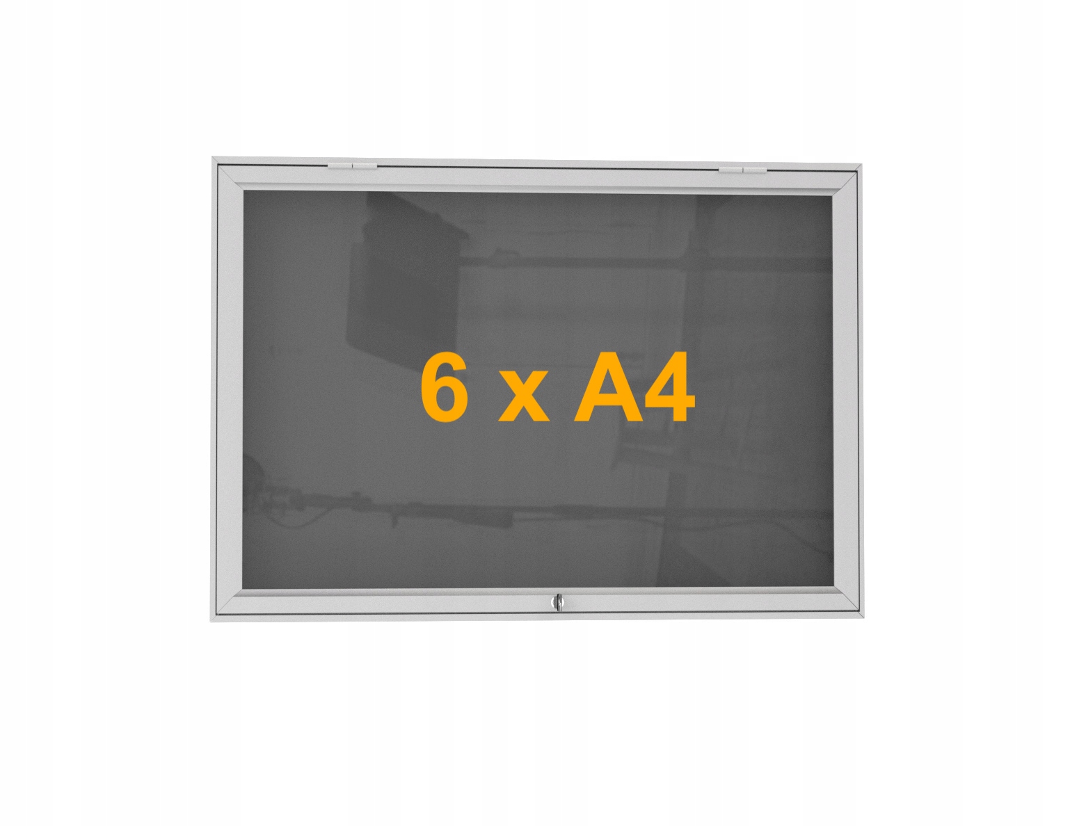 Informační Venkovní Inzertní Vitrína 6xA4