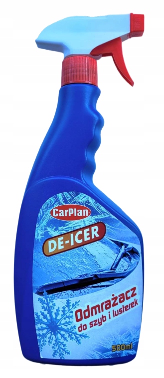

CarPlan szybki odmrażacz do szyb i lusterek 0,5L