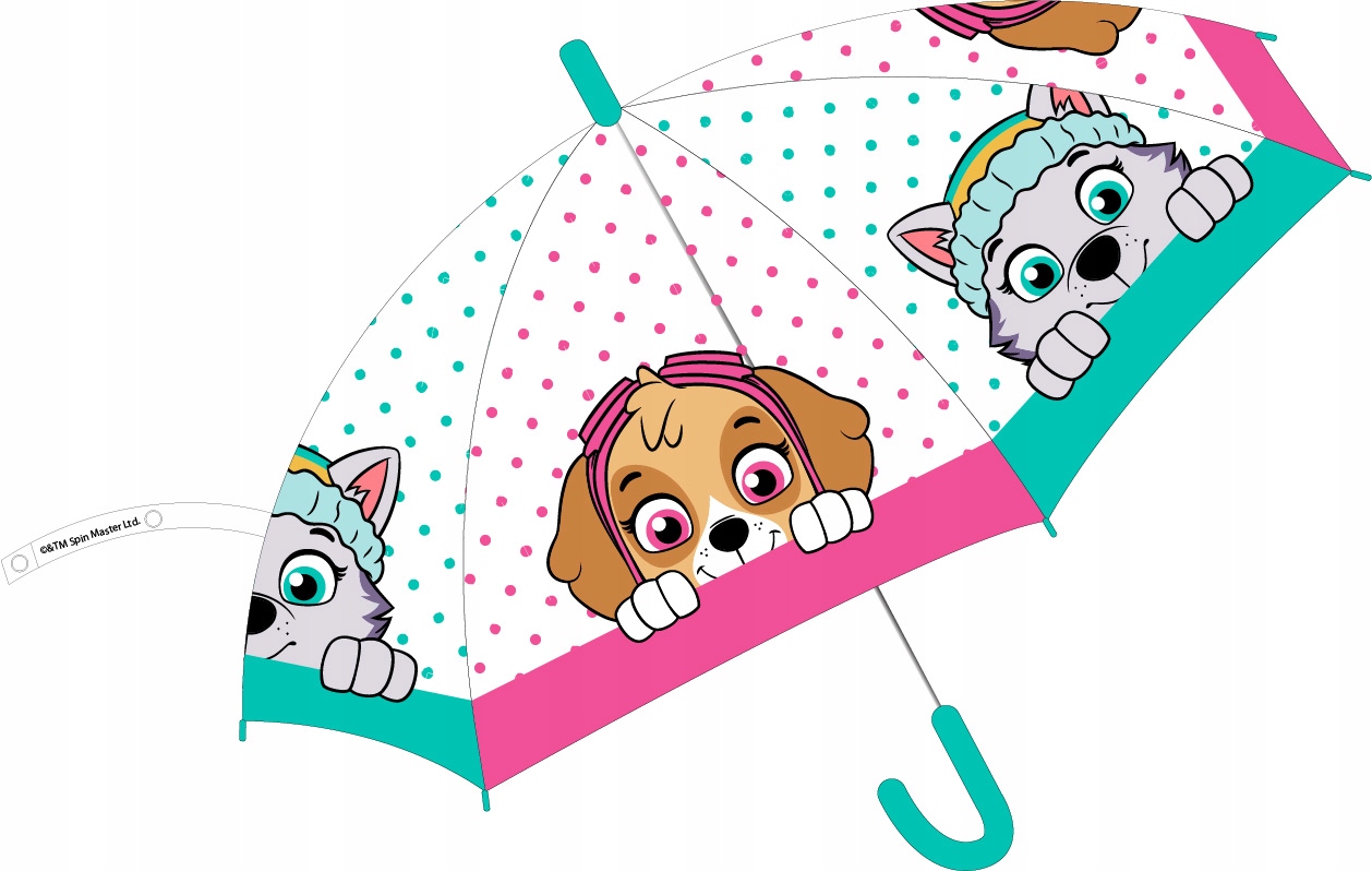 PARASOLKA PSI PATROL PARASOL PIESKI SKYE I INNE
