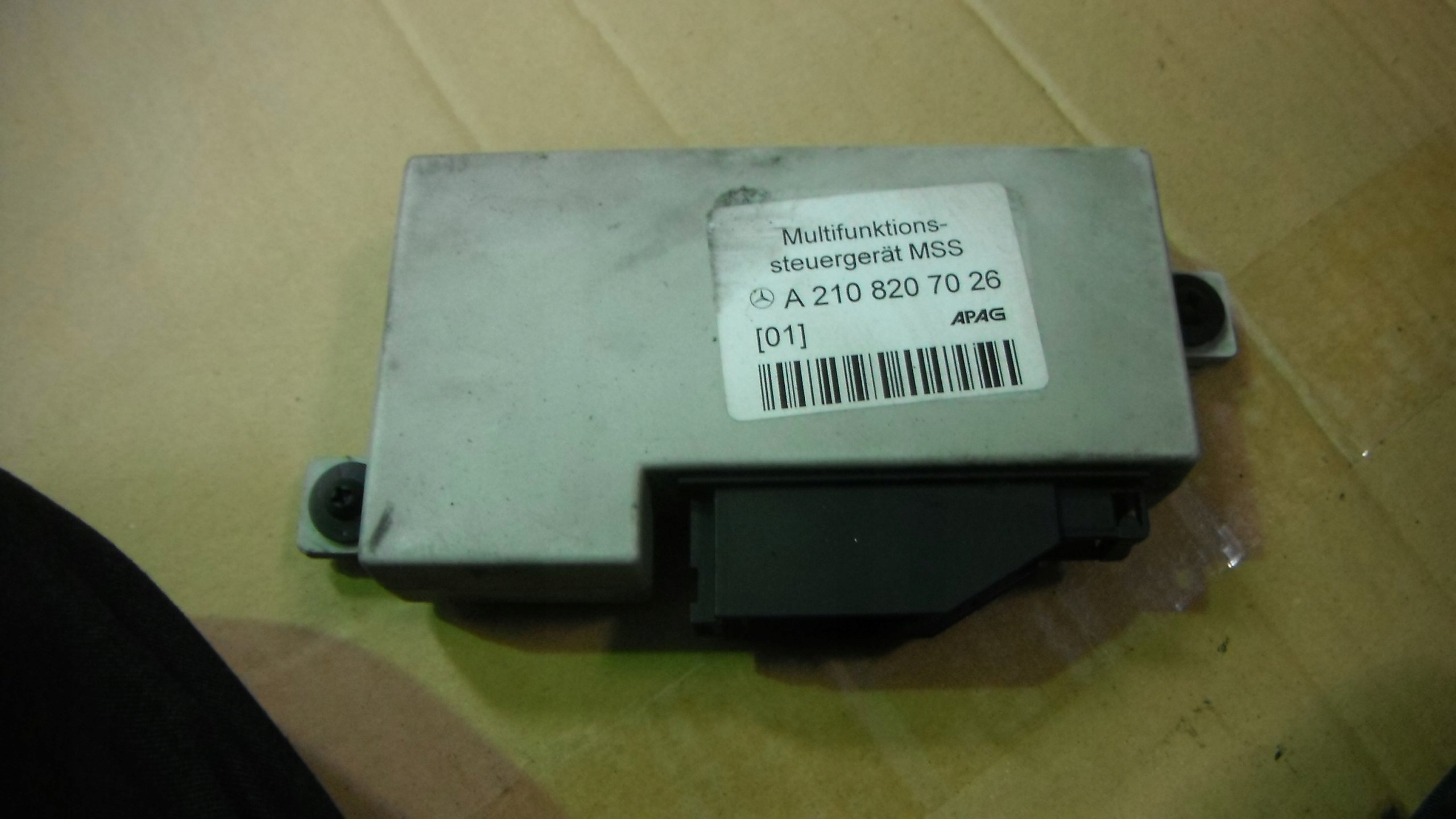 MERCEDES W210 95-02 MODUŁ STEROWNIK A2108207026