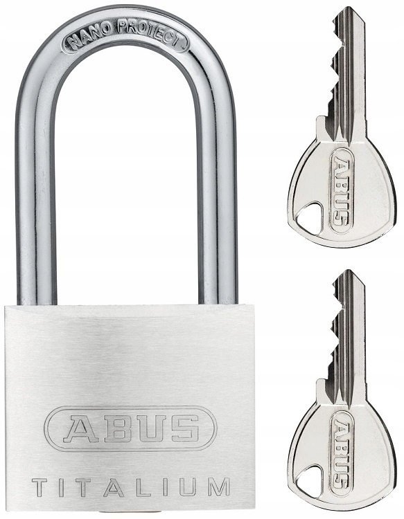 KŁÓDKA DŁUGA ABUS TITALIUM 727 40MM HB40 NA KLUCZ