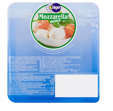 Temar Sýr mozzarella mini 750 g